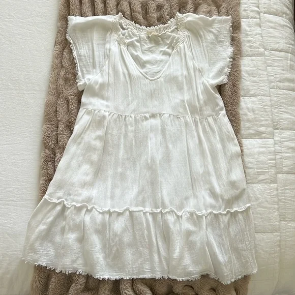 Millibon white babydoll dress - Picture 1 of 4
